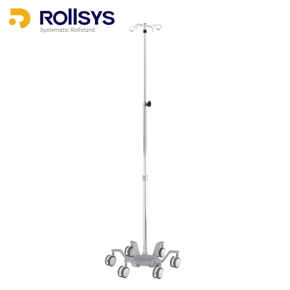Infusion Pump Stand - OEM Medical Cart Solutions - Rollsys