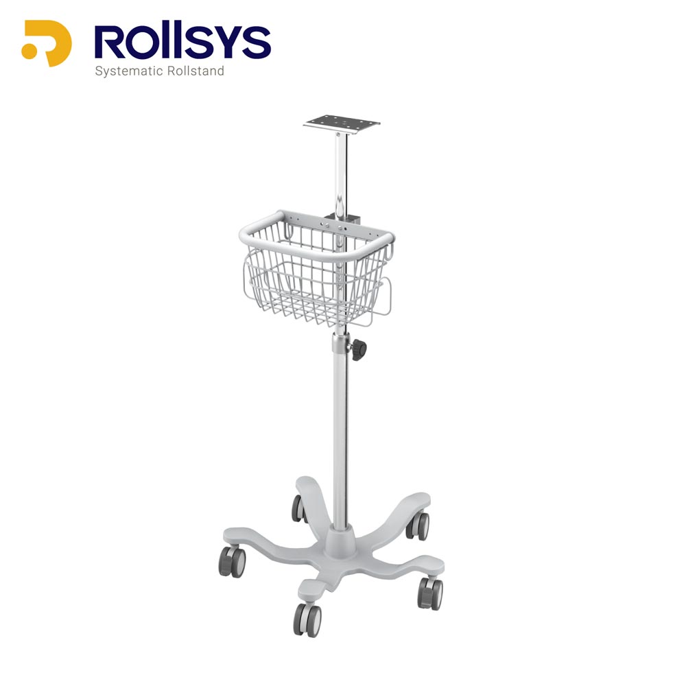 Monitor Roll Stand - OEM Medical Cart Solutions - Rollsys