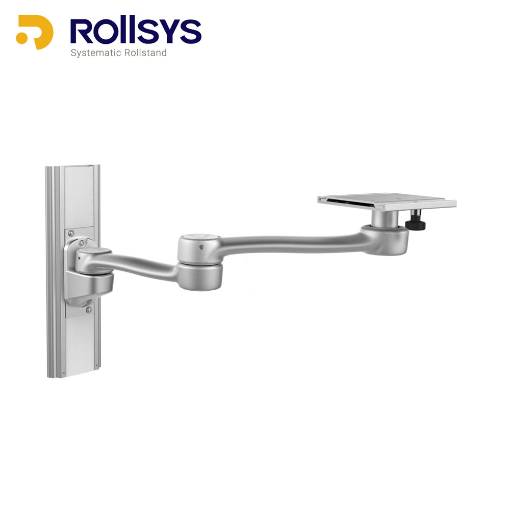 Articulating Arm with Fixed Angle Instrument Holder on Medical Wall ...