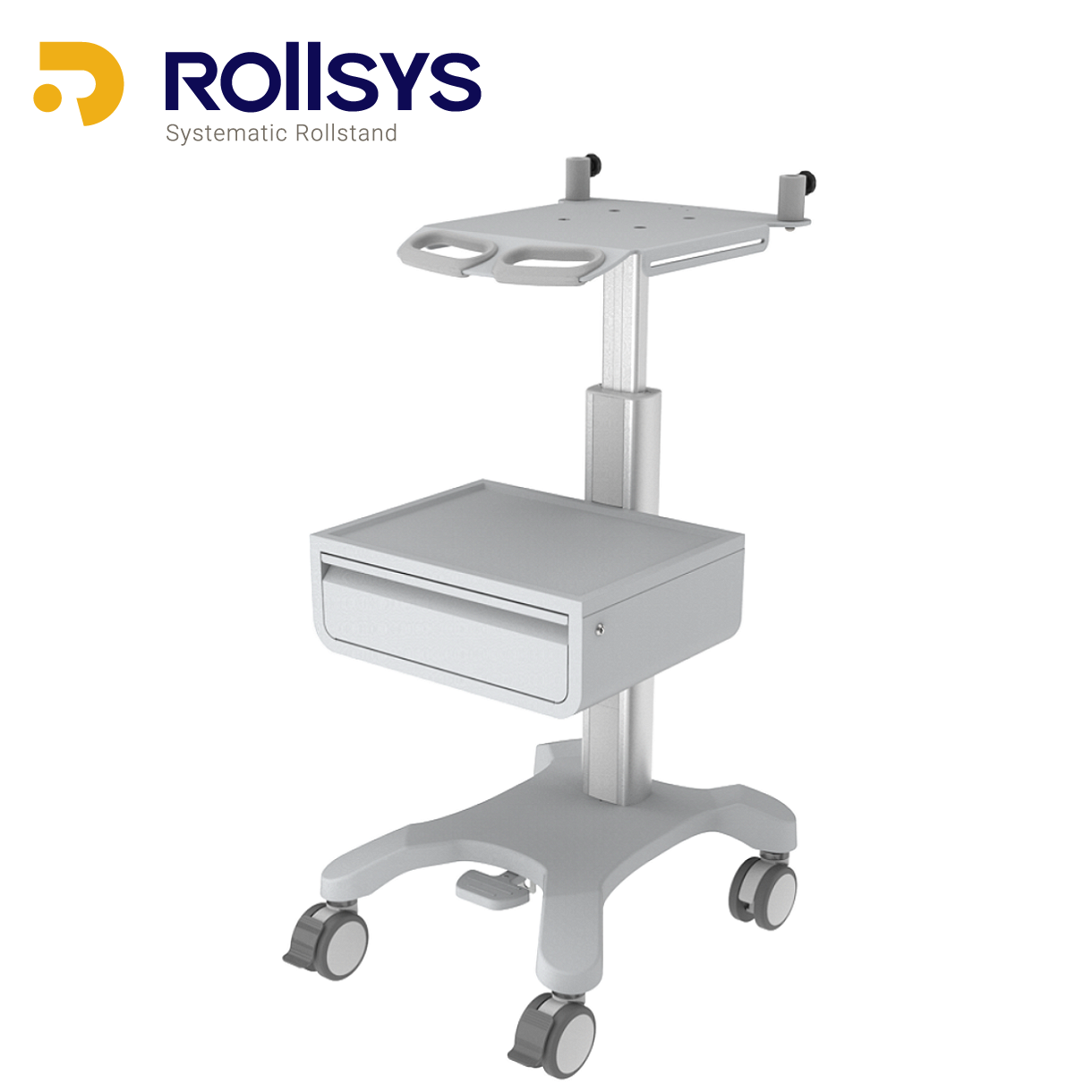 ECG Cart - OEM Medical Cart Solutions - Rollsys