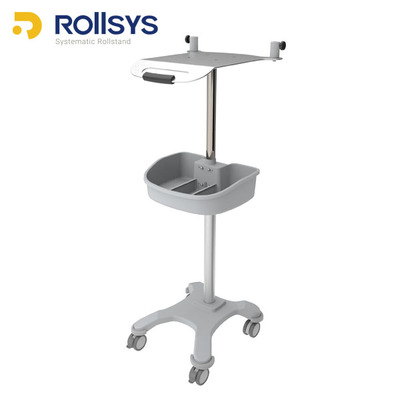 Height Adjustable ECG Cart (with Aluminum Tabletop), ECG-007