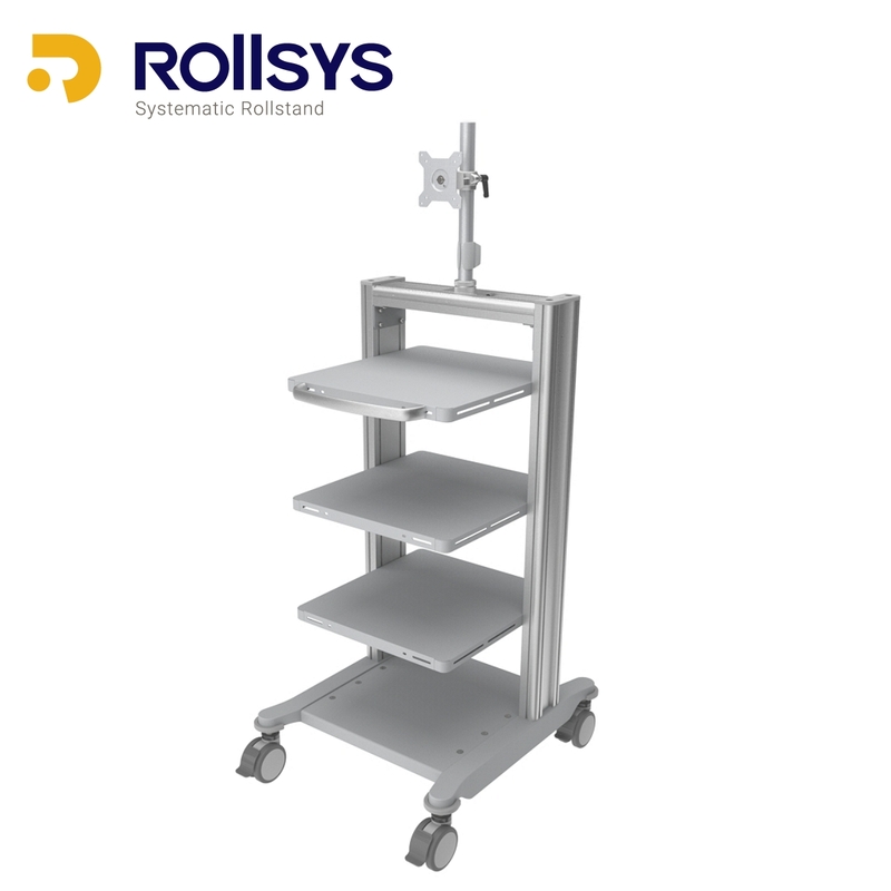 Carro para endoscopios - Soluciones de carros médicos OEM - Rollsys