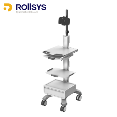 Workstation Cart - OEM Medical Cart Solutions - Rollsys